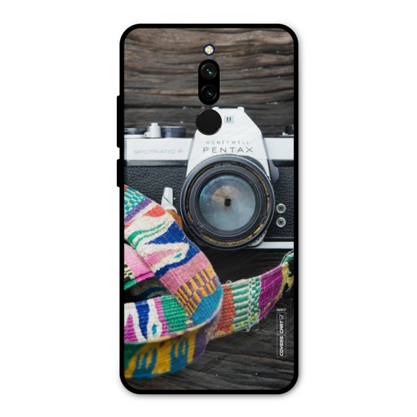 Antique Camera Metal Back Case for Redmi 8