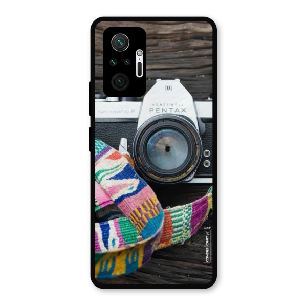 Antique Camera Metal Back Case for Redmi Note 10 Pro Max