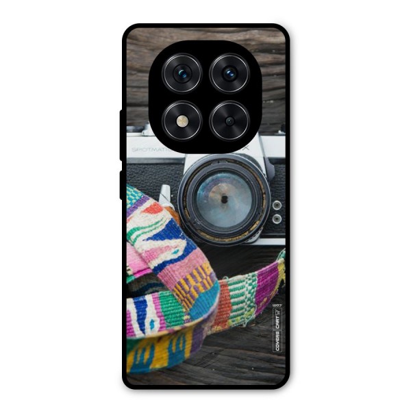 Antique Camera Metal Back Case for Redmi Note 14 Pro 5G