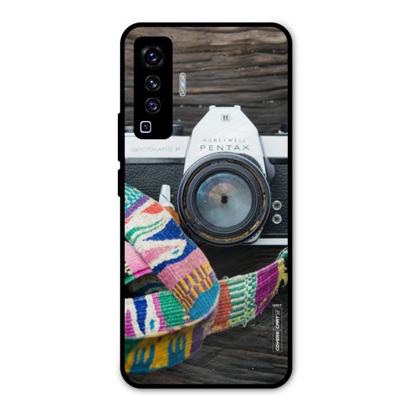 Antique Camera Metal Back Case for Vivo X50