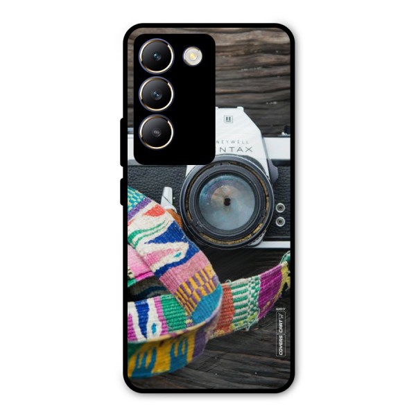 Antique Camera Metal Back Case for Vivo Y200e