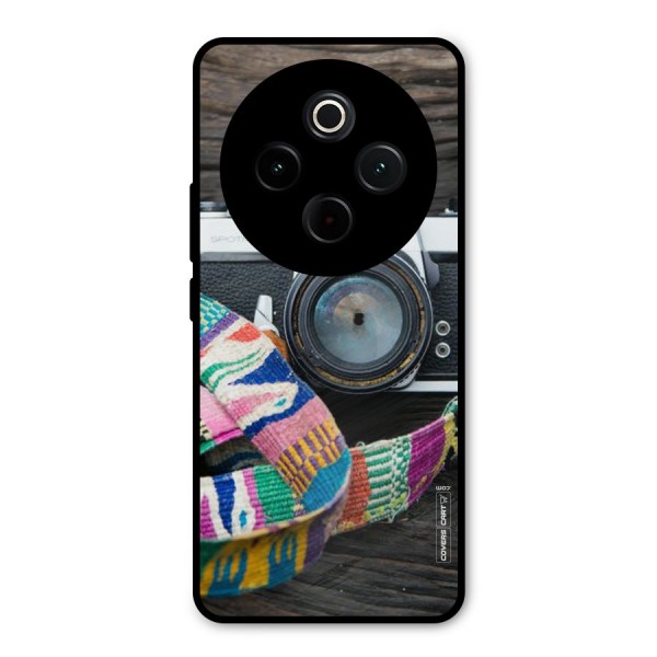 Antique Camera Metal Back Case for iQOO Z10