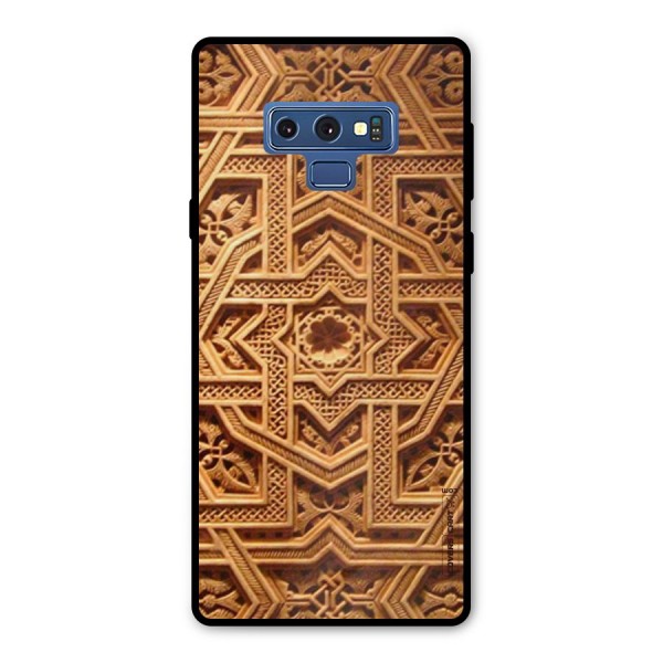 Archaic Wall Metal Back Case for Galaxy Note 9