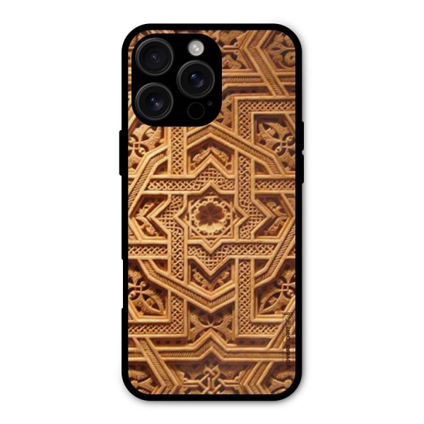 Archaic Wall Metal Back Case for iPhone 16 Pro Max