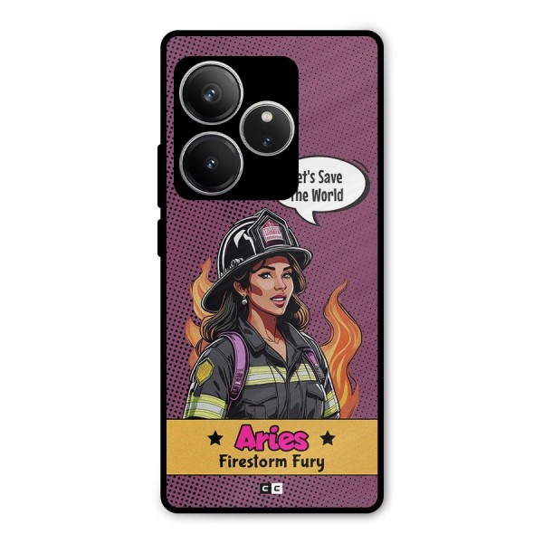 Aries Fury Metal Back Case for Realme GT 6