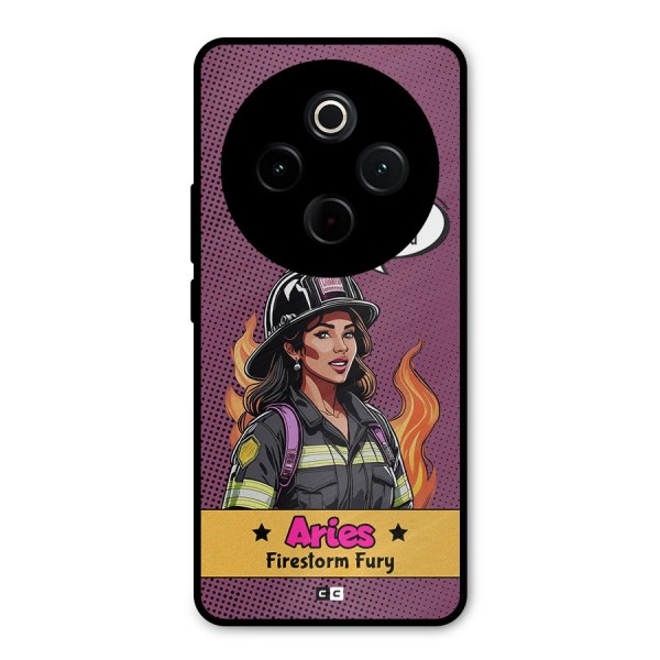 Aries Fury Metal Back Case for Vivo T4