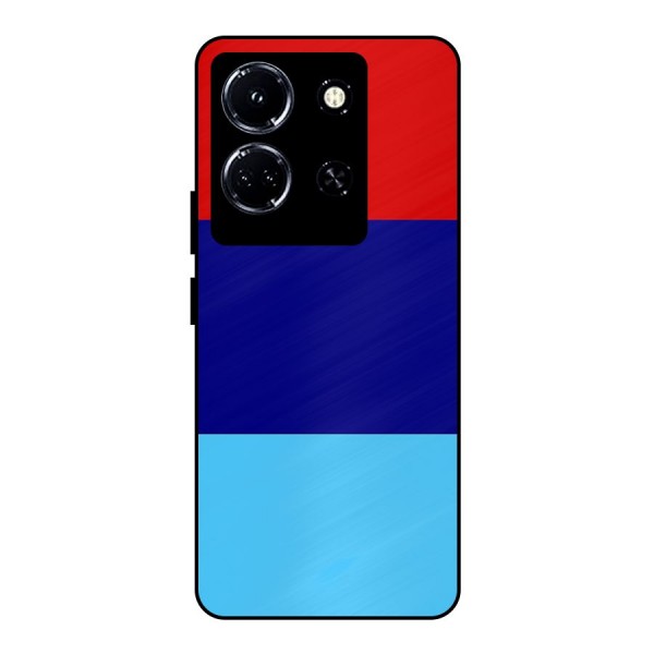 Armed Forces Stripes Metal Back Case for Infinix Note 30 5G