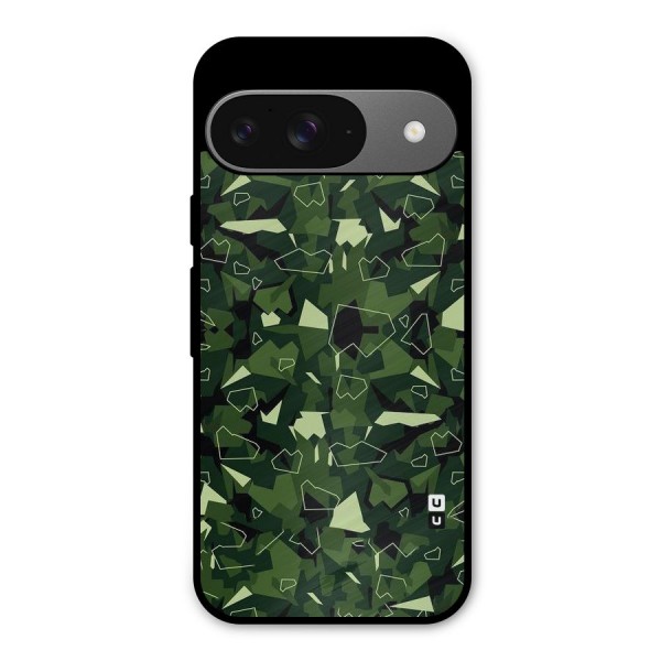 Army Shape Design Metal Back Case for Google Pixel 9