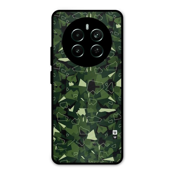 Army Shape Design Metal Back Case for Realme 12 Pro Plus