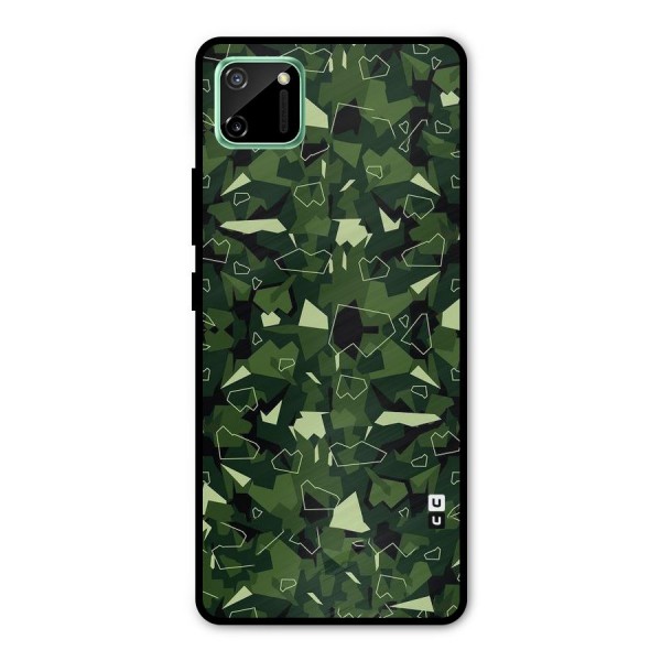 Army Shape Design Metal Back Case for Realme C11