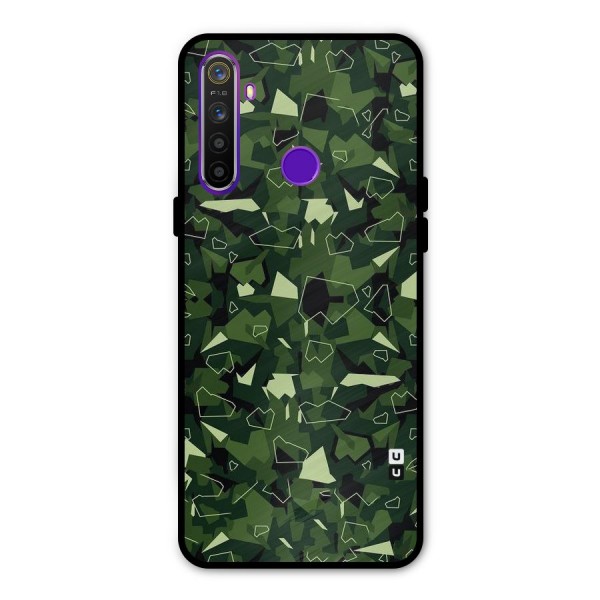 Army Shape Design Metal Back Case for Realme Narzo 10