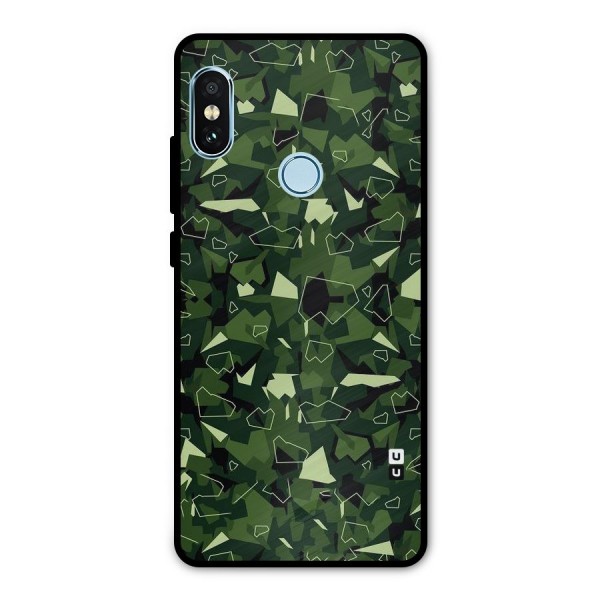 Army Shape Design Metal Back Case for Redmi Note 5 Pro