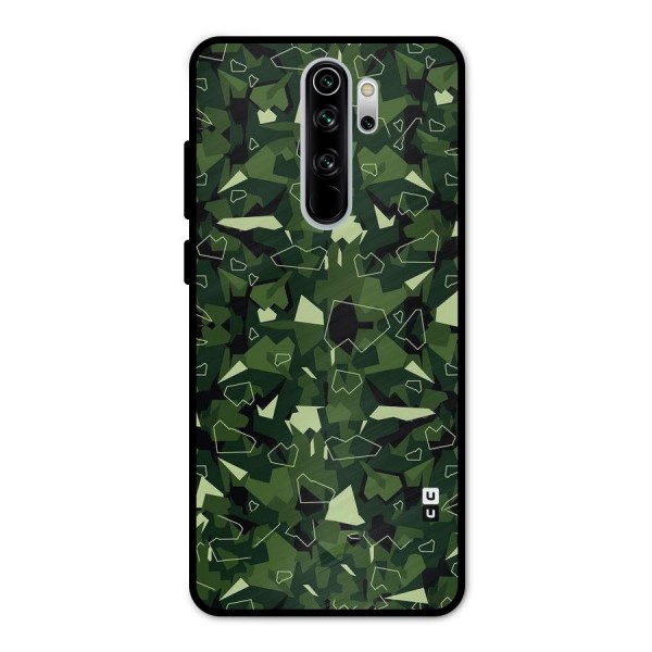 Army Shape Design Metal Back Case for Redmi Note 8 Pro