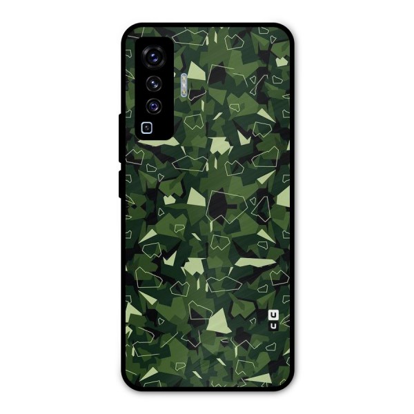 Army Shape Design Metal Back Case for Vivo X50