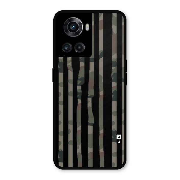 Army Stripes Metal Back Case for OnePlus 10R