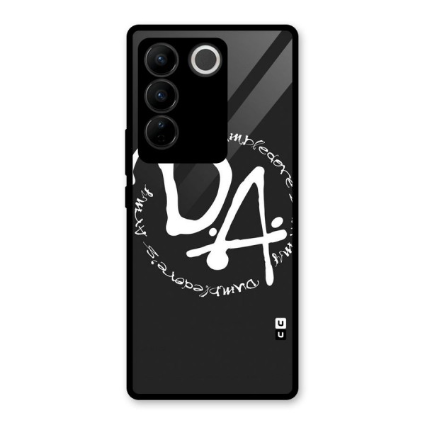 Army Strong Glass Back Case for Vivo V27