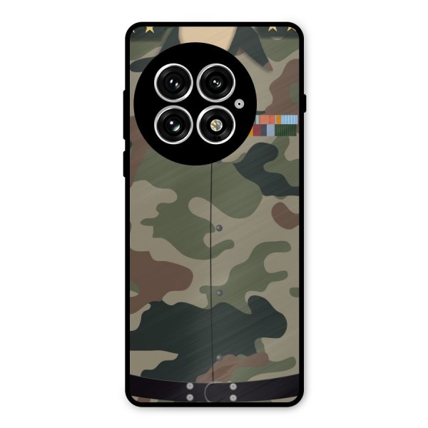 Army Uniform Metal Back Case for OnePlus 13