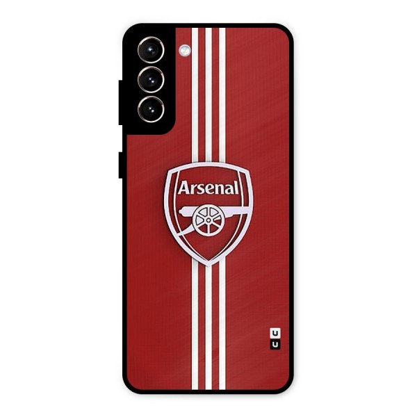 Arsenal Club Metal Back Case for Galaxy S21 Plus