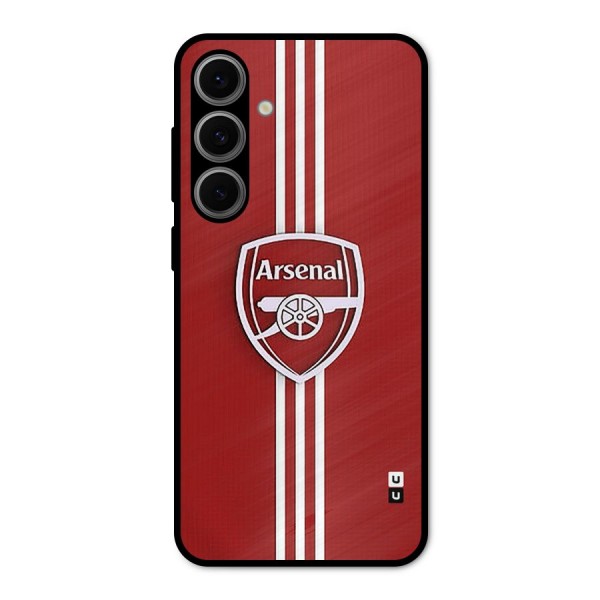 Arsenal Club Metal Back Case for Galaxy S24 FE