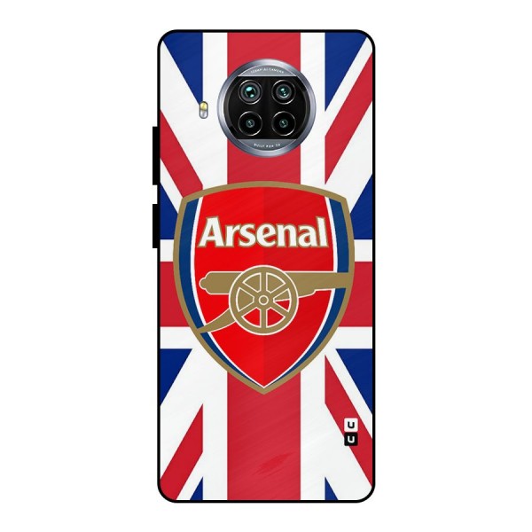 Arsenal Flag Metal Back Case for Mi 10i