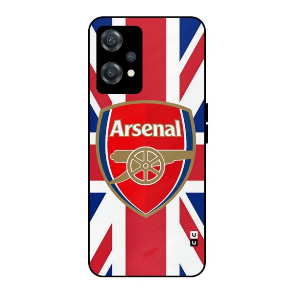 Arsenal Flag Metal Back Case for OnePlus Nord CE 2 Lite 5G