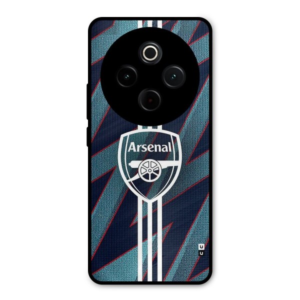 Arsenal Football Club Metal Back Case for iQOO Z10