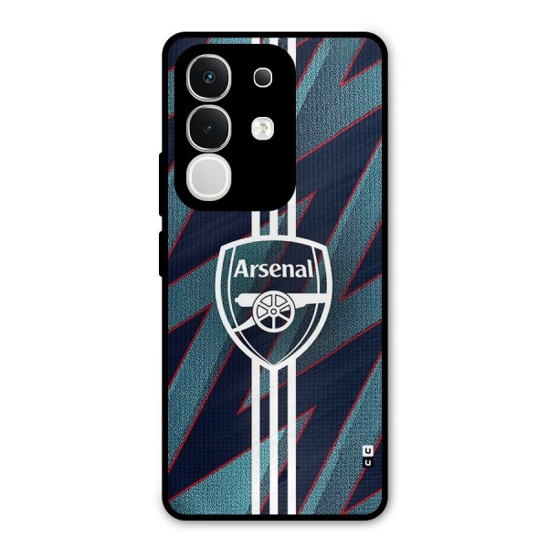 Arsenal Football Club Metal Back Case for iQOO Z10x