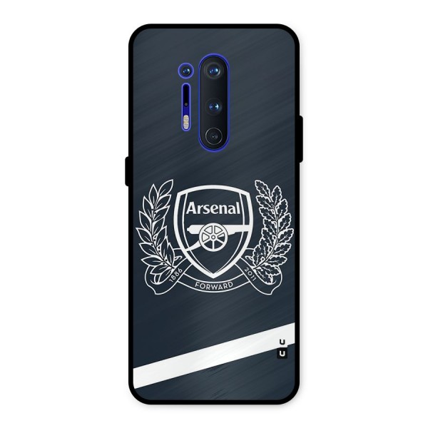 Arsenal Forward Metal Back Case for OnePlus 8 Pro