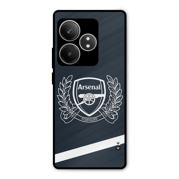 Arsenal Forward Metal Back Case for Realme GT 6T