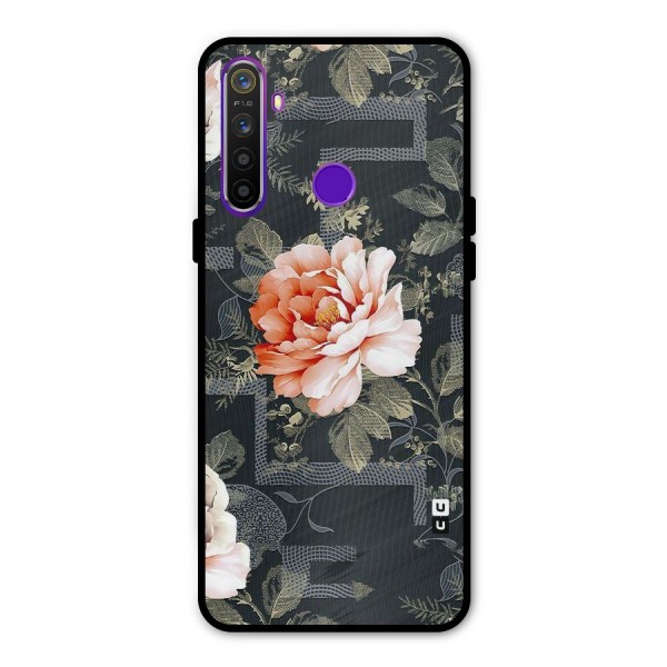 Art And Floral Metal Back Case for Realme Narzo 10