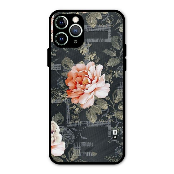 Art And Floral Metal Back Case for iPhone 11 Pro Max
