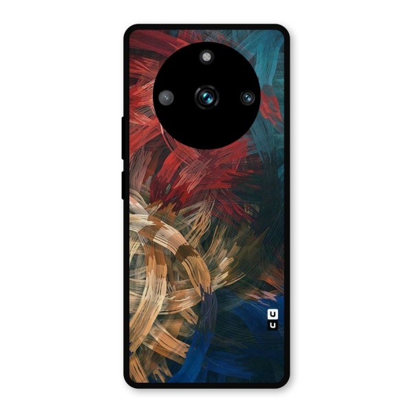 Artsy Colors Metal Back Case for Realme 11 Pro Plus
