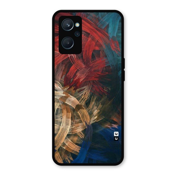 Artsy Colors Metal Back Case for Realme 9i