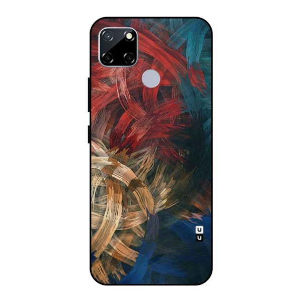 Artsy Colors Metal Back Case for Realme Narzo 30A