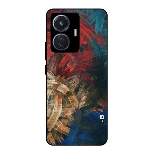 Artsy Colors Metal Back Case for iQOO Z6 44W