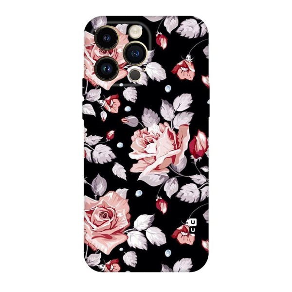 Artsy Floral Original Polycarbonate Back Case for iPhone 14 Pro Max