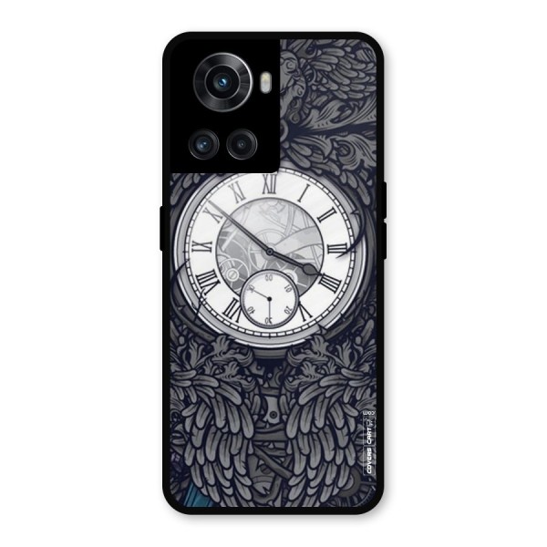 Artsy Wall Clock Metal Back Case for OnePlus 10R