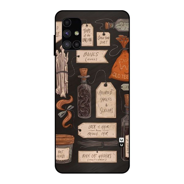 Asorted Shreks Metal Back Case for Galaxy M51