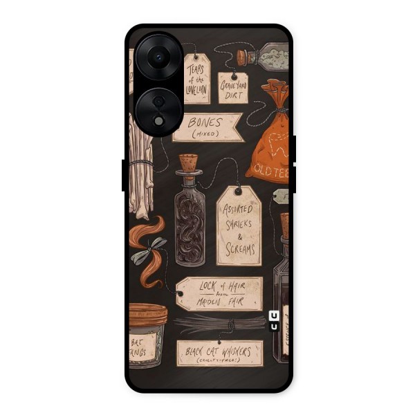 Asorted Shreks Metal Back Case for Oppo A78 5G