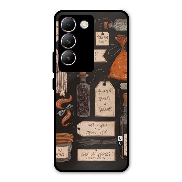 Asorted Shreks Metal Back Case for Vivo T3 5G