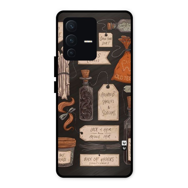 Asorted Shreks Metal Back Case for Vivo V23 5G
