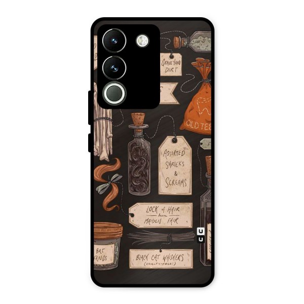 Asorted Shreks Metal Back Case for Vivo Y200
