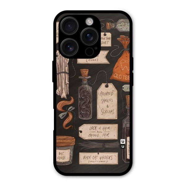 Asorted Shreks Metal Back Case for iPhone 16 Pro