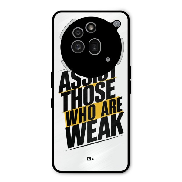 Assist Weak Metal Back Case for Nothing Phone 3a Pro