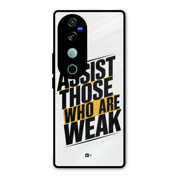 Assist Weak Metal Back Case for Vivo V40
