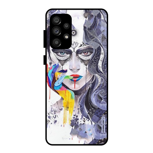 Astonishing Artwork Metal Back Case for Galaxy A73 5G