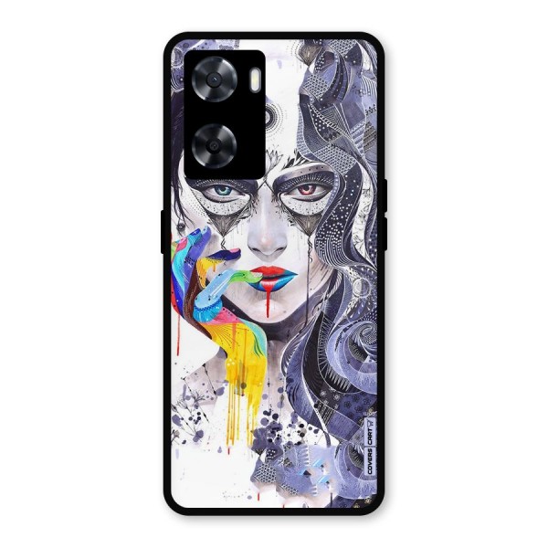 Astonishing Artwork Metal Back Case for Oppo A77