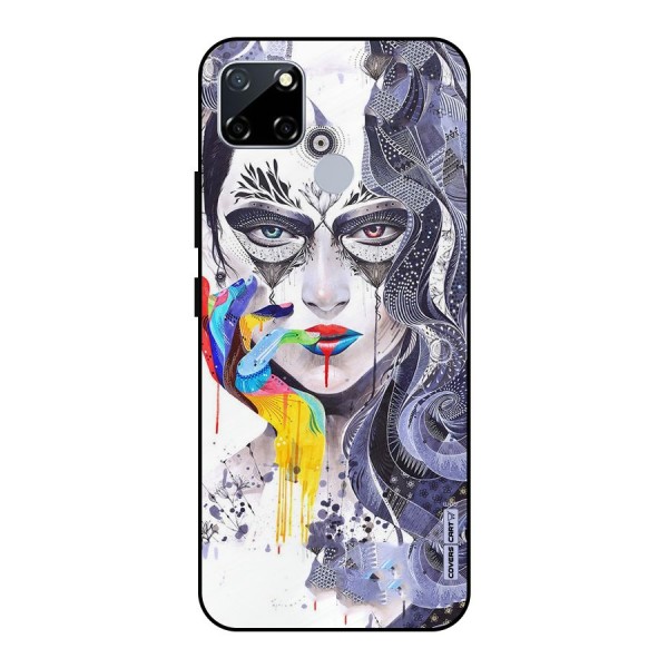 Astonishing Artwork Metal Back Case for Realme Narzo 30A