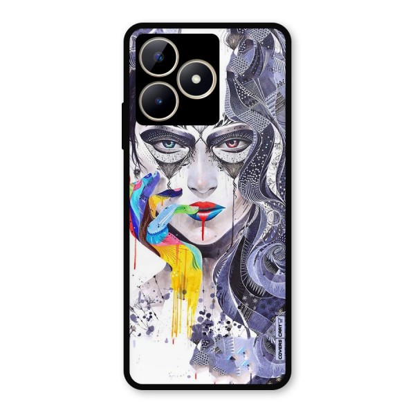 Astonishing Artwork Metal Back Case for Realme Narzo N53
