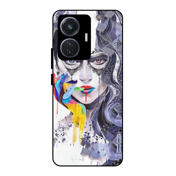 Astonishing Artwork Metal Back Case for iQOO Z6 44W